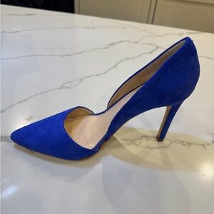 Banana Republic Blue Suede ‘Adelia’ Heels - NWT